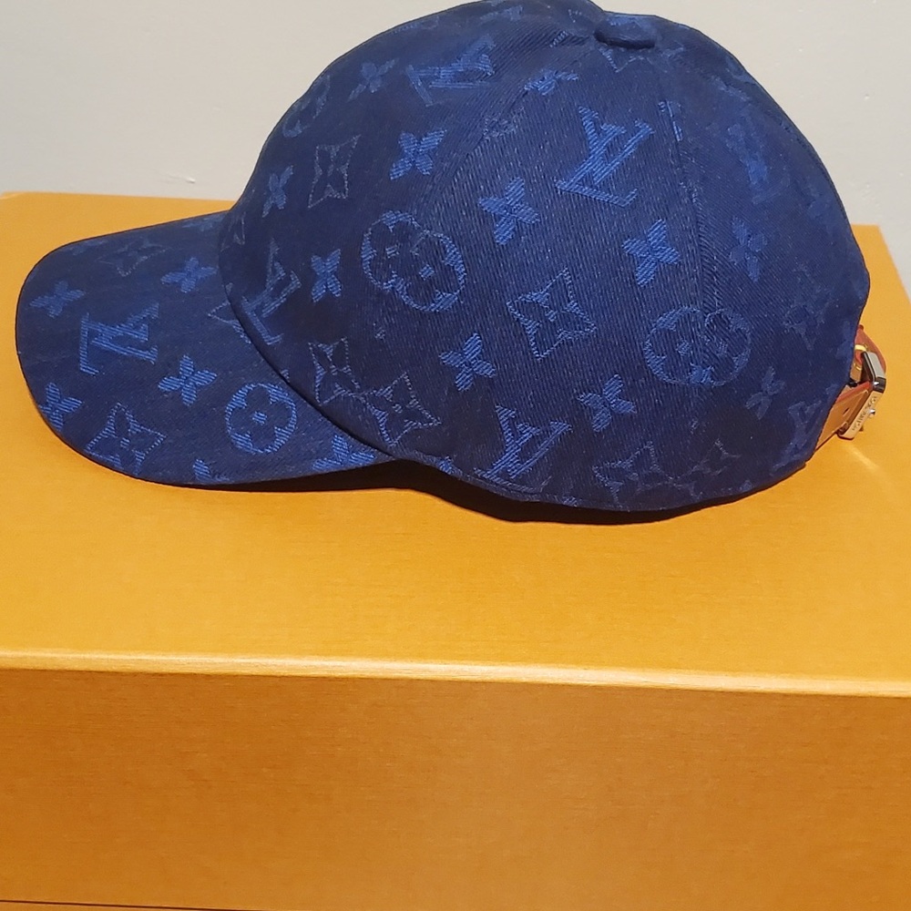 Louis Vuitton Dark Blue Monogram Baseball Cap - Picture 2 of 8